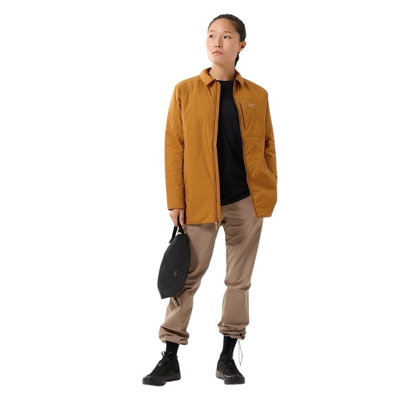 ARC’TERYX Atom Insulated Packable Shacket in Yukon Yellow - Picture 1 of 15